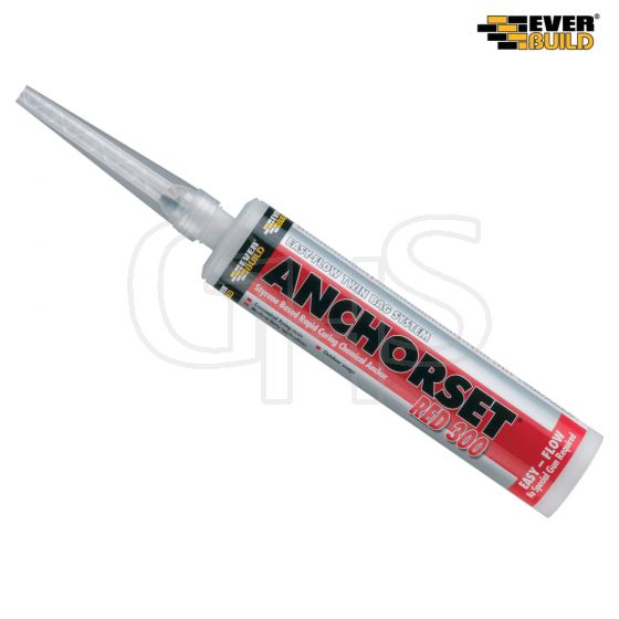 Everbuild Red 300 Anchorset Chemical Anchor 300ml - ANCHRED