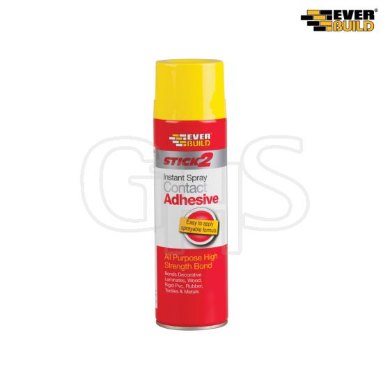 Everbuild Stick 2 Spray Contact Adhesive 500ml - CONSPRAY5