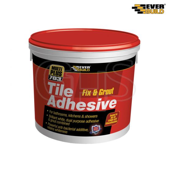 Everbuild Fix & Grout Tile Adhesive 1 Litre - FIX01