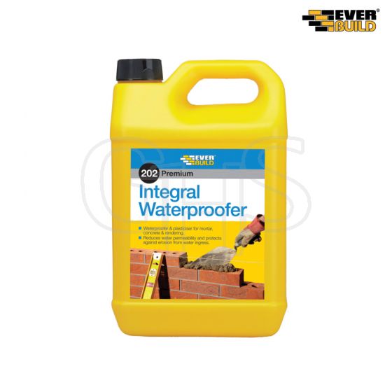 Everbuild Integral Liquid Waterproofer 5 Litre - ILW5L