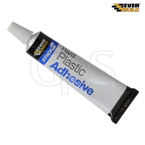 Everbuild Stick 2 Hard Plastic Adhesive 30ml - S2HARD