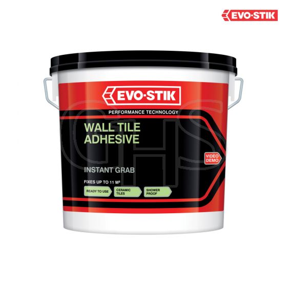 Evo-Stik Instant Grab Wall Tile Adhesive 5 Litre - 30812628