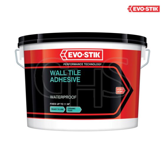 Evo-Stik Waterproof Wall Tile Adhesive 5 Litre - 30812632