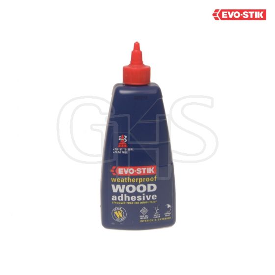 Evo-Stik 717411 Weatherproof Wood Adhesive 500ml - 30602827