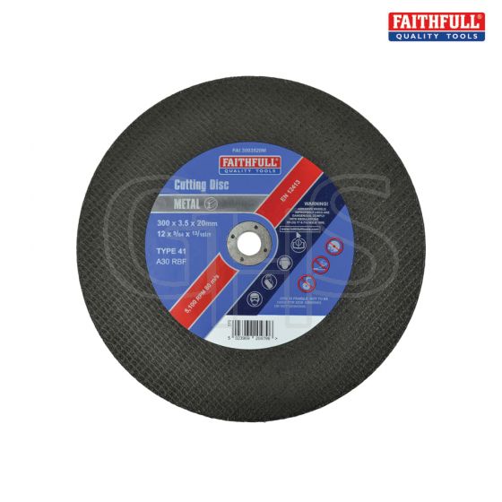 Cut Off Disc for Metal 300 x 3.5 x 20mm