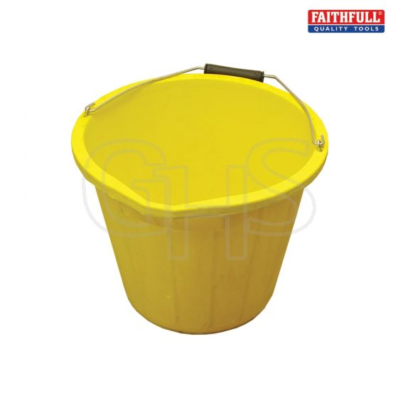 3 Gallon 14 litre Bucket - Yellow