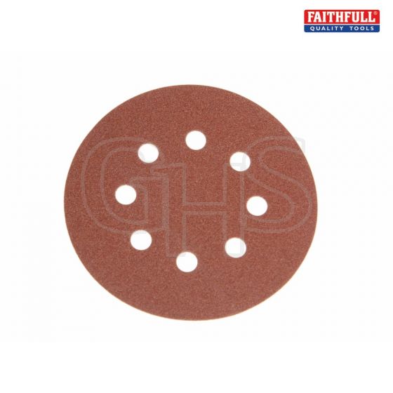 Aluminium Oxide Disc DID3 Holed 125mm x 120g (Pack of 25)