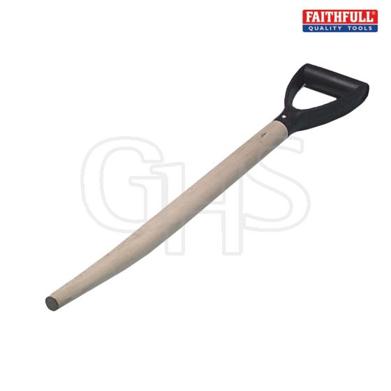 Faithfull Ash PYD Handle Bent Taper 71cm (28in) - APYD28BT