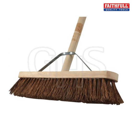Broom Stiff Bassine 45cm (18in) + Handle & Stay