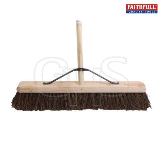 Broom Stiff Bassine 60cm (24in) + Handle & Stay