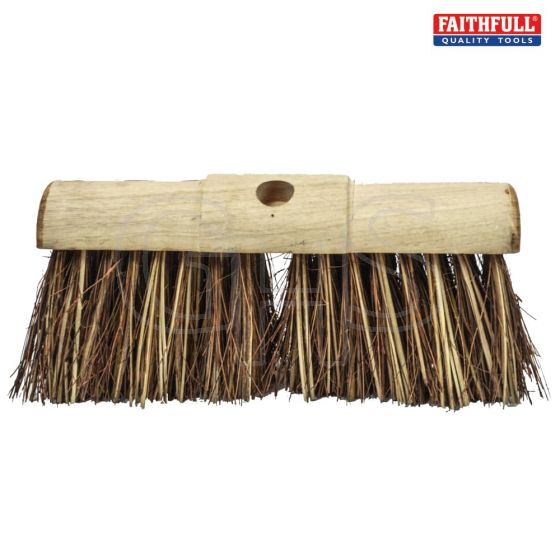 Faithfull Saddleback Broom Stiff Bassine / Cane 325mm (13 in) - PA506FA
