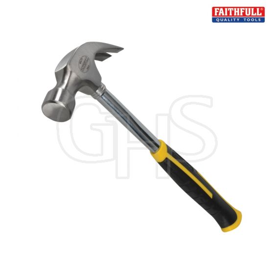 Faithfull Claw Hammer Steel Shaft 567g (20oz) - FA062-20SS