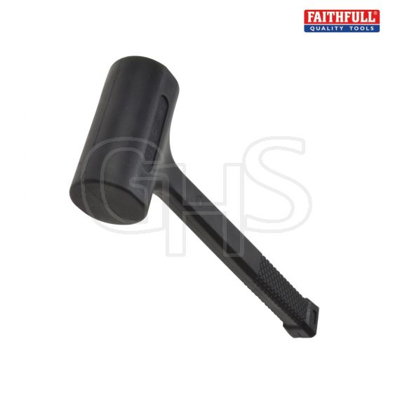 Deadblow Black PVC Hammer 680g (1 lb 8oz)