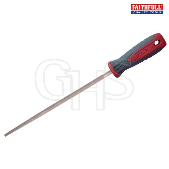 Handled Round Second Cut Engineers File 150mm (6in)