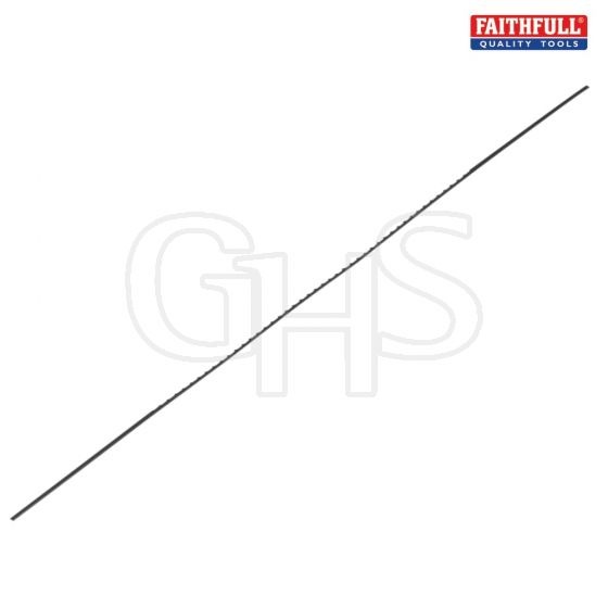 Faithfull Fretsaw Blades 130mm (5in) 18tpi (Pack of 12) - FSB/4