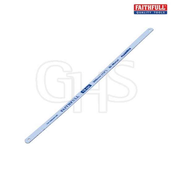Hacksaw Blades 300mm (12in) x 18tpi (Pack of 2)