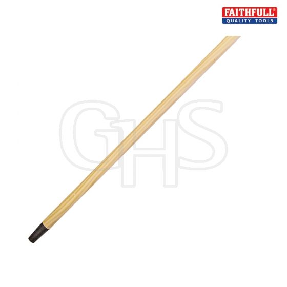 Faithfull Wooden Broom Handle Threaded - X