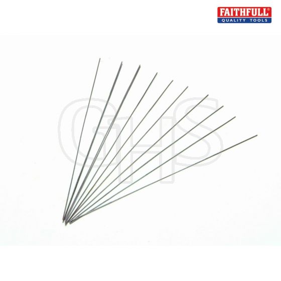 Faithfull Piercing Saw Blades 130mm (5in) 32tpi (Pack of 12) - PSB/G/3/ST