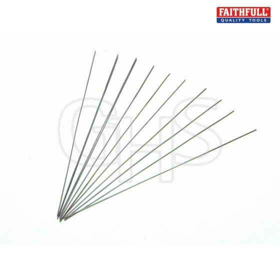 Faithfull Piercing Saw Blades 130mm (5in) 48tpi (Pack of 12) - PSB/G/1/ST