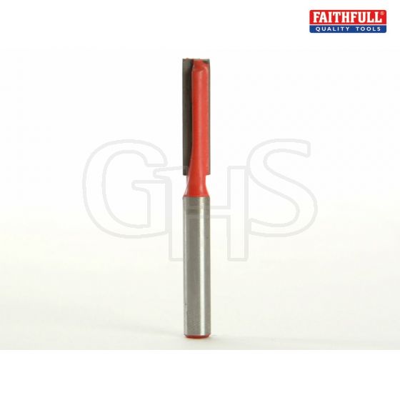 Router Bit TCT Two Flute 6.3mm x 25mm 1/4in Shank