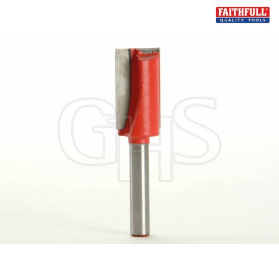 Router Bit TCT Two Flute 15.0mm x 25mm 1/4in Shank