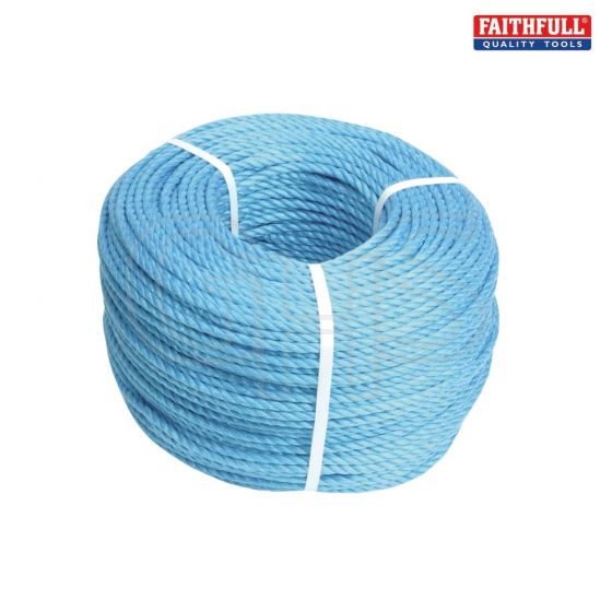 Faithfull Blue Poly Rope 12mm x 30m - 89812TN