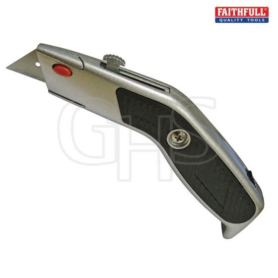 Trimming Knife Angled Head Retractable Blade