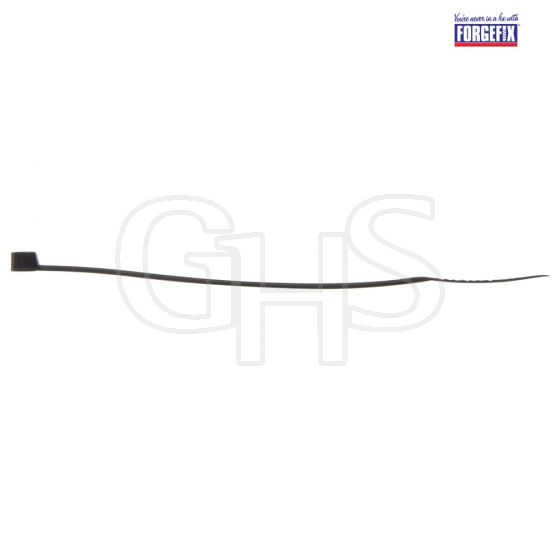Forgefix Cable Tie Black 2.5 x 100mm Box 100 - CT100B