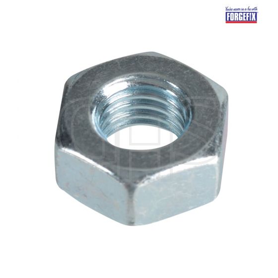 Forgefix Hexagonal Nuts & Washers ZP M10 Forge Pack 10 - FPNUT10