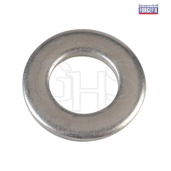 Forgefix Flat Washers DIN125 A2 Stainless Steel M6 Forge Pack 60 - FPWASH6SS