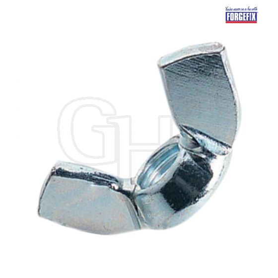 Forgefix Wing Nut ZP M8 Bag 10 - 10WING8