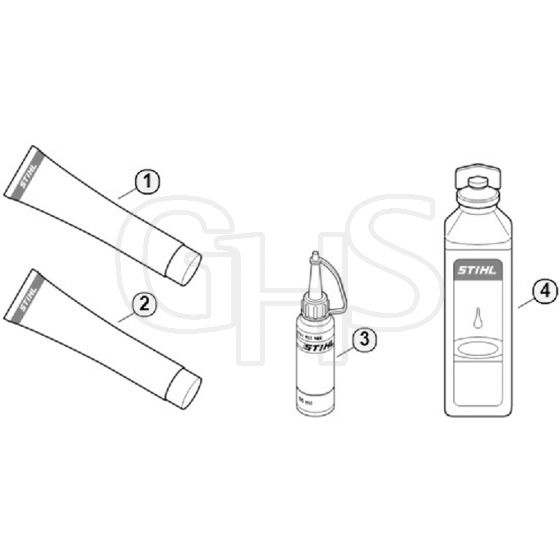 Genuine Stihl FR130 T / R - Miscellaneous lubricants and greases