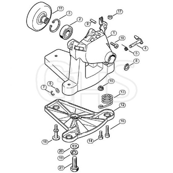 Genuine Stihl FR85 T / R - Fan housing