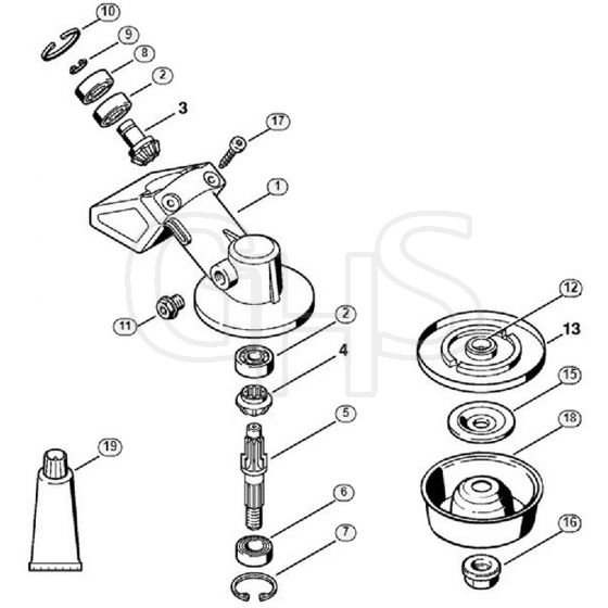 Genuine Stihl FR85 T / X - Gear head