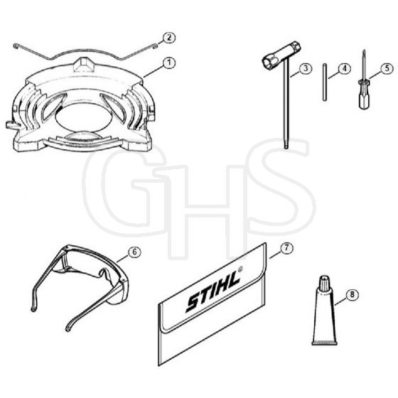 Genuine Stihl FR85 / Z - Transport guard, Tools