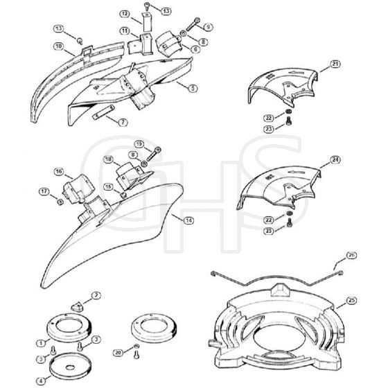 Genuine Stihl FS420 / O - Deflector