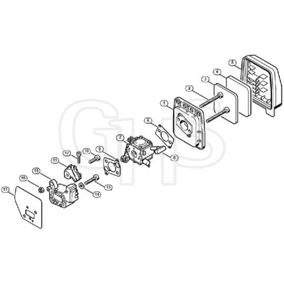 Genuine Stihl FS88 / E - Air filter