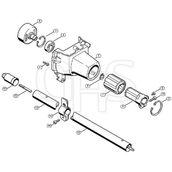 Genuine Stihl FS88 / H - Fan housing