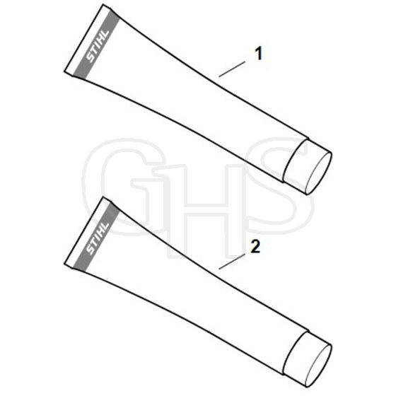 Stihl FSA80.0 - Auxiliary And Operating Materials - Parts Diagram