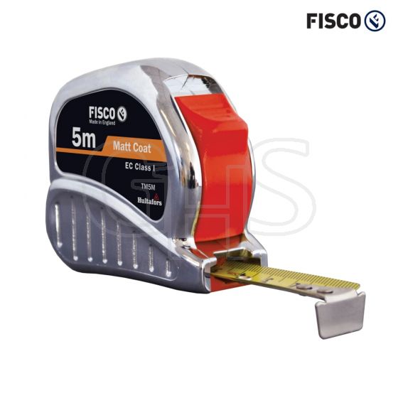 Fisco TMC5M Chrome Tri-matic Tape 5m (Width 19mm) - TM50976246