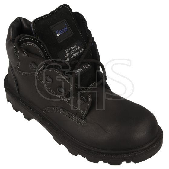 Secor Sherpa Chukka Safety Work Boots Black (Sizes 9)