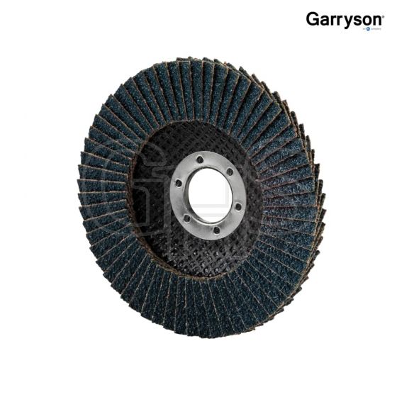 Garryson DIY Zirconium Flap Disc 115mm x 22mm - 60 grit Medium - GFDZ115M