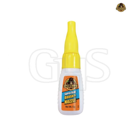 Gorilla Super Glue Brush & Nozzle 12g - 4044501