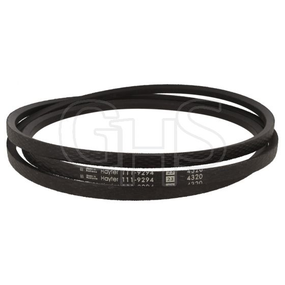 Genuine Toro DH210, DH220 Transmission Belt (Heavy Duty) - 111-9294