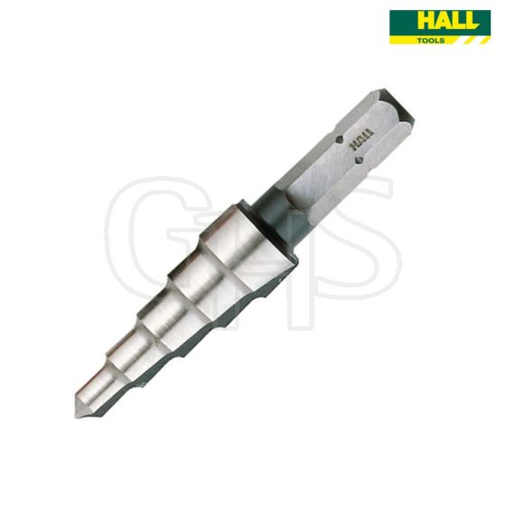 Halls XS412 High Speed Steel Step Drill 4 - 12mm - XS412
