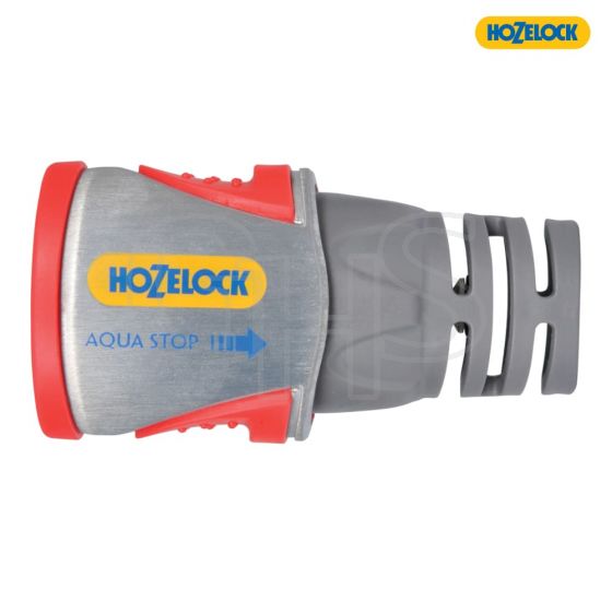 Hozelock 2035 Pro Metal Aqua Stop Hose Connector 12.5 - 15mm (1/2 - 5/8in) - 2035P0000