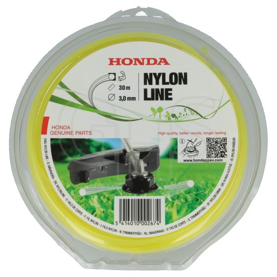 Genuine Honda 3.0mm x 30m Strimmer Line (Round) - 72511-VF9-030WX