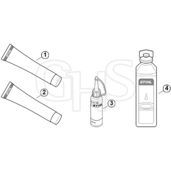 Genuine Stihl HT101 / AA - Miscellaneous lubricants and greases