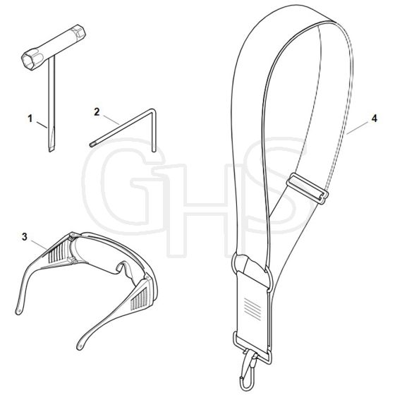 Stihl HTA135 - Tools, Extras - Parts Diagram