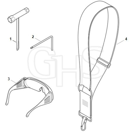 Stihl HTA150.0 - Tools, Extras - Parts Diagram